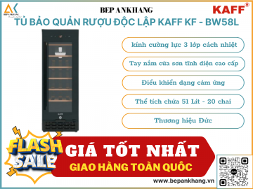 Tủ bảo quản rượu  kaff KF - BW58L - Thương hiệu Đức